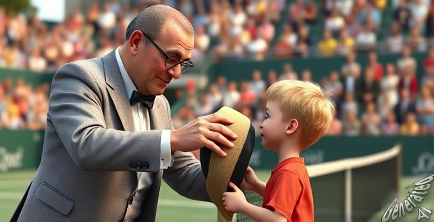 Piotr Szczerek es el millonario polaco que quitó la gorra al niño