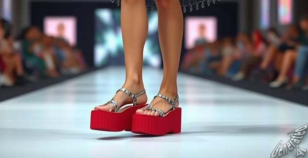 Las chanclas de plataforma han regresado en 2025 con precios que superan los 600 euros