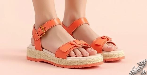 Las sandalias corales cuestan 33,99 euros
