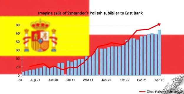 Santander venderá el 49% de su filial polaca por 6.800 millones de euros