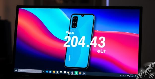 El Poco X6 5G se puede comprar en AliExpress por 204,43 euros