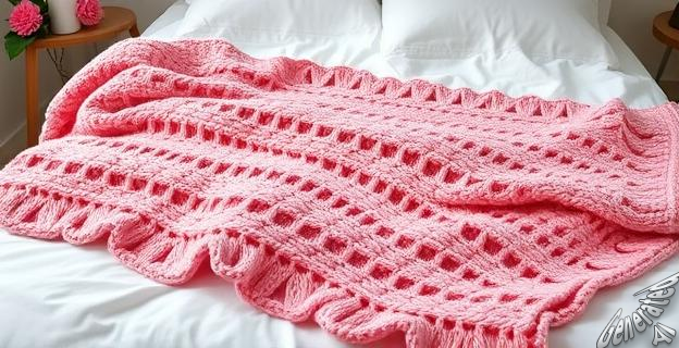 La manta de ganchillo cuesta 38 euros