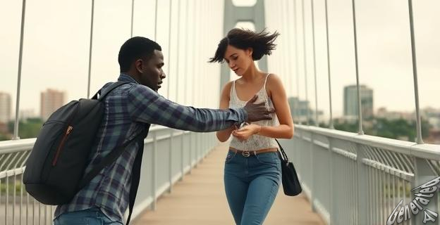 Un hombre de 23 años, procedente de Guinea, fue detenido por intentar agredir a una joven y lesionar a un policía