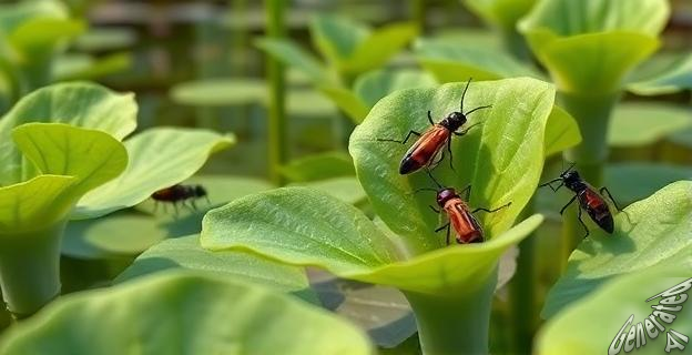 El control biológico mediante insectos nativos