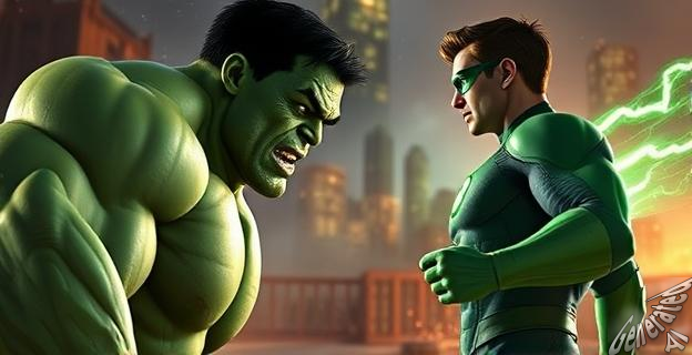 Hulk y Linterna Verde se enfrentarán en una portada alternativa de Deadpool/Batman #1