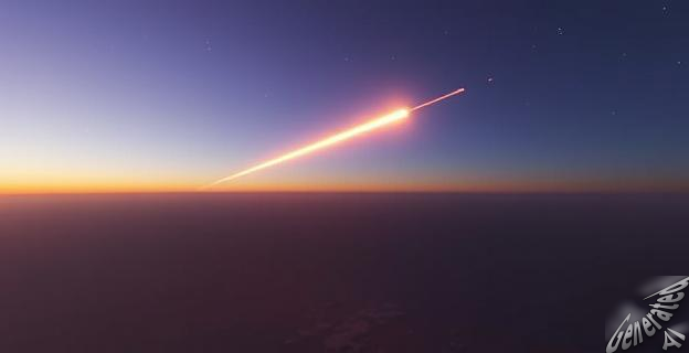 Un fragmento de cohete chino Jielong-3