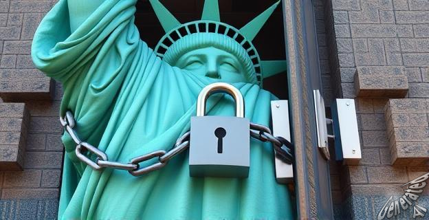 La Estatua de la Libertad ha sido cerrada debido al cierre gubernamental de Estados Unidos causado por la disputa sobre la financiación de la sanidad