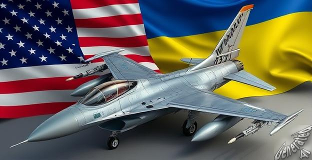 Aviones F-16 no operativos para repuestos