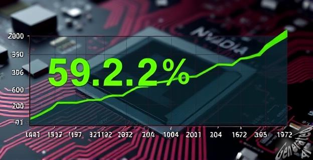 Nvidia no satisface las expectativas del mercado a pesar de un aumento del 59,2% en sus ganancias