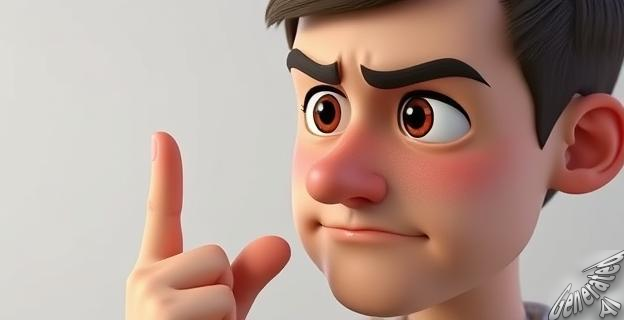 Tocarse la nariz puede significar desacuerdo o insatisfacción