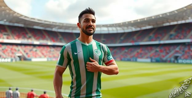 Kirian jugó 55 minutos como titular y capitán