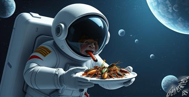 La ESA estudia la viabilidad de utilizar insectos como alimento en misiones espaciales de larga duración