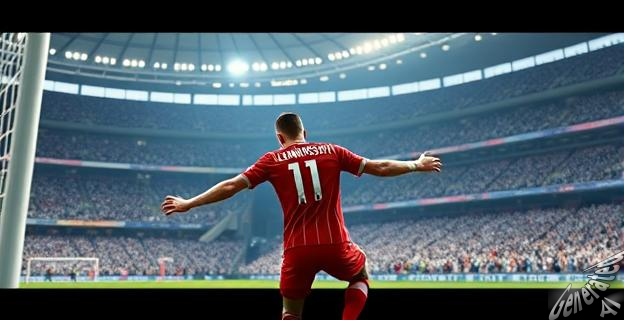 Lewandowski anotó el gol de la victoria al minuto 70