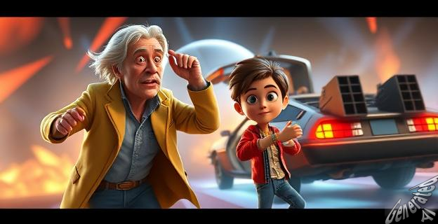 La conexión se debió a que Doc Brown contrató a Marty como 'camello' para distribuir películas adultas pirateadas