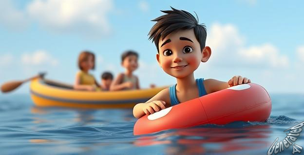 Fue rescatado después de 40 horas a la deriva