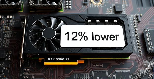 La GeForce RTX 5060 Ti 8 GB es un 12,5% más lenta con PCIe 4.0