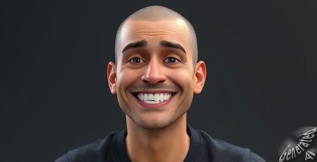 Rubén Torres se rapó el pelo, la barba, el bigote y las cejas a cambio de 1 plato de chuches y 3 platos de migas