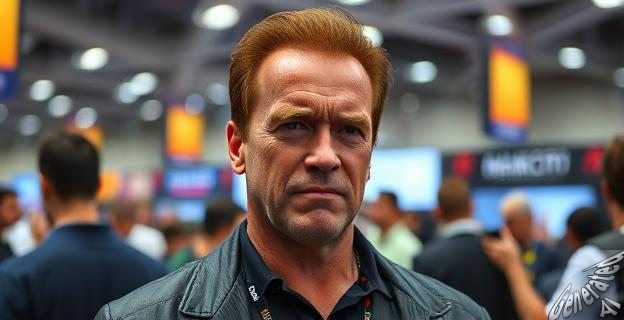Arnold Schwarzenegger es el invitado de honor
