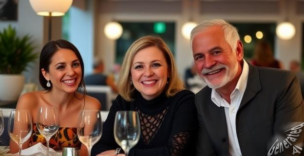 Terelu Campos cena con su hija y yerno en Málaga después de defender a su yerno de declaraciones de Alessandro Lequio