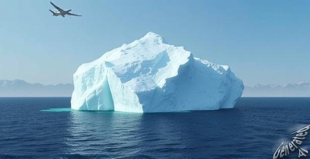 Se deshace en aguas más cálidas