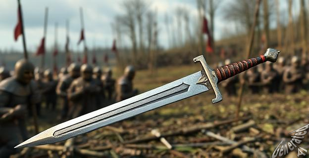 La espada medieval encontrada en Polonia mide un metro de largo y está bien preservada.