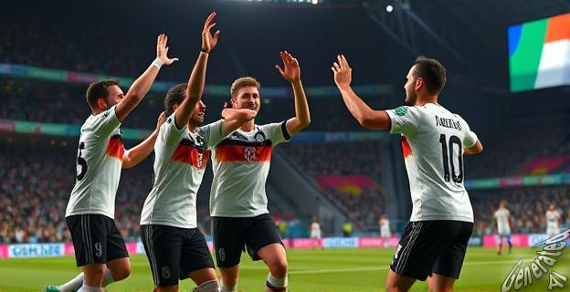 Alemania ganó con un gol de Nick Woltemade en el minuto 30
