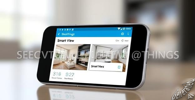 La opción Smart View se encuentra en la app SmartThings