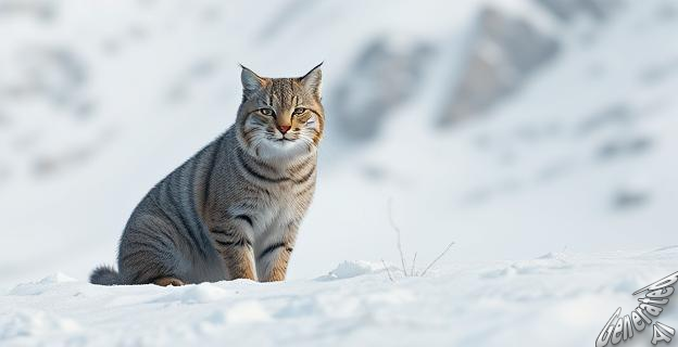 El gato de Pallas fue fotografiado a 4.992 metros de altitud