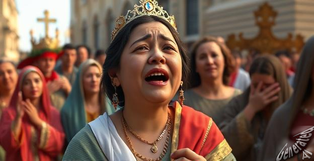 Belén Esteban lloró desconsoladamente durante la procesión del Cristo de la Salud debido a su devoción y momento personal difícil