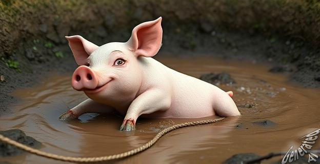 Los cerdos casi no sudan