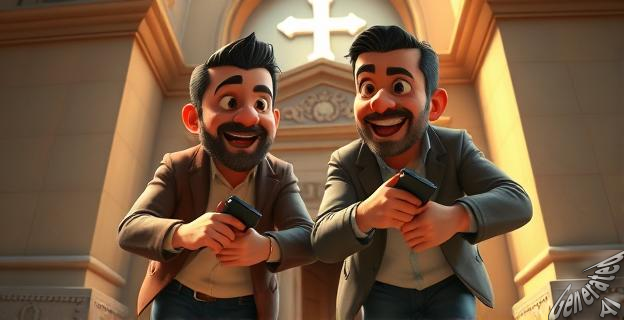 Robó un banco de iglesia con Luis Tosar para un regalo de boda