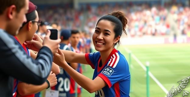 Jenni Hermoso se mostró ilusionada y feliz