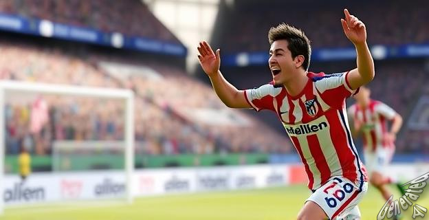 El Atlético de Madrid ganó 2-0