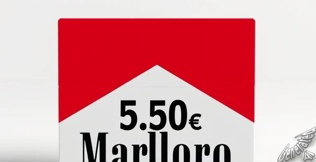 El precio de la cajetilla de Marlboro Crafted 23 es de 5,50 euros