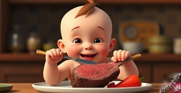 La carne puede ser una buena fuente de hierro y zinc para los bebés, pero es importante cocinarla bien y evitar embutidos y salchichas