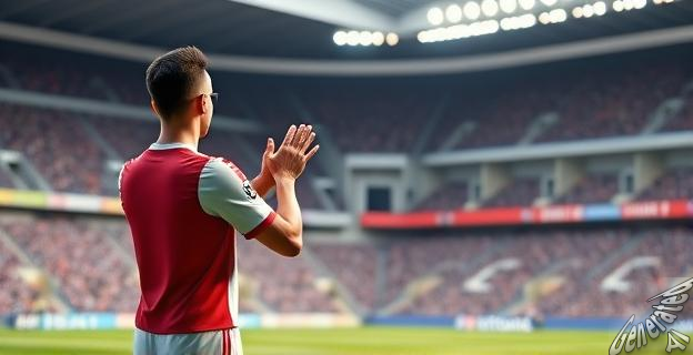 Gonzalo fue muy aplaudido por su gesto con los utilleros