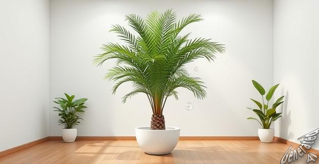 La palmera areca puede reducir hasta un 50% el CO₂ en una estancia