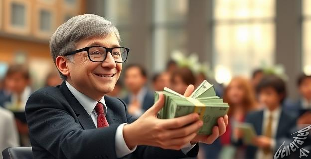 No quiere que la riqueza se convierta en herencia estática