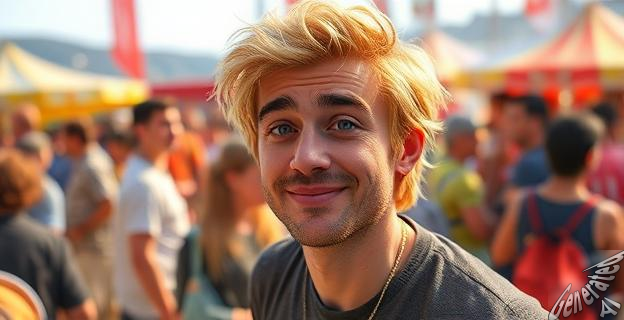 El presentador ha aparecido con el pelo teñido de rubio