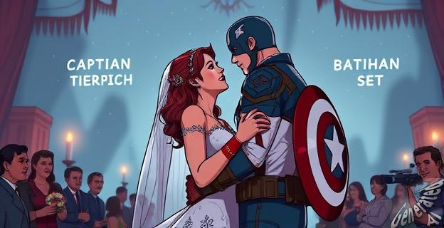 El Capitán América y Natasha Stark se casaron en la Tierra-3490