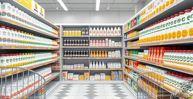 La competencia de las marcas blancas ha llevado a una caída de precios del 3,3% en la industria alimentaria