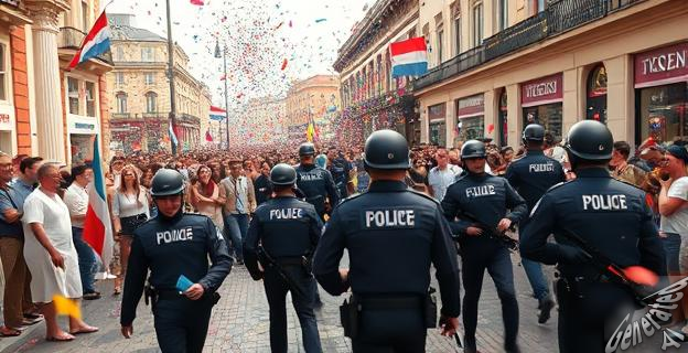 79 personas fueron detenidas durante las celebraciones