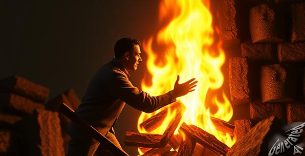 Un acto heroico en un incendio en 1960