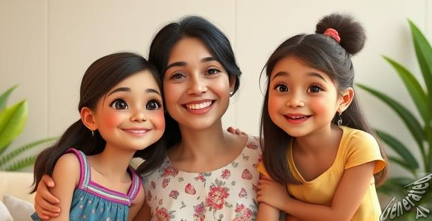 Se centra en sus hijas y su trabajo