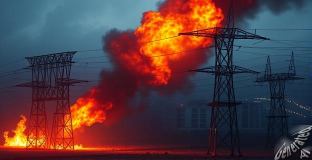 El apagón fue causado por un incendio intencionado en una subestación