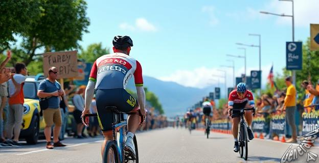 La etapa contrarreloj se reduce a 12,2 kilómetros por protestas pro-Palestina