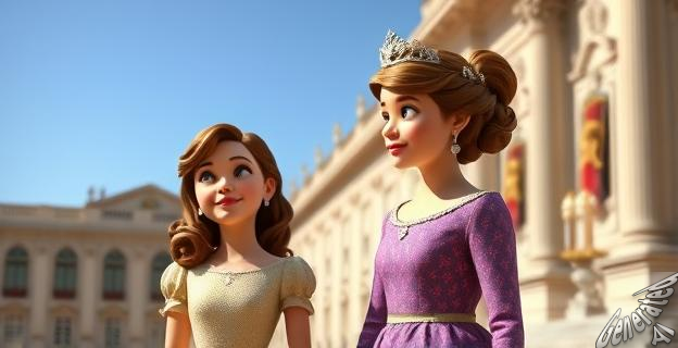 La Infanta Sofía asistió por primera vez a la recepción en el Palacio Real después de cumplir la mayoría de edad en abril