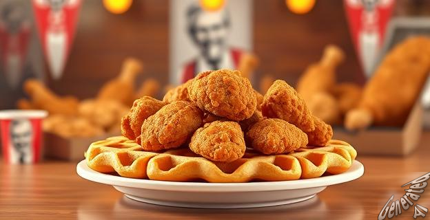 KFC relanza Chicken & Waffles y ofrece combos a $7