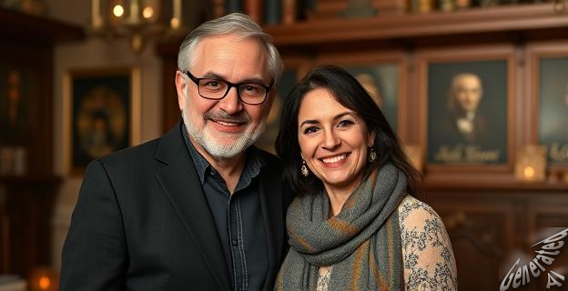 Nuria Roca es su correctora y mujer