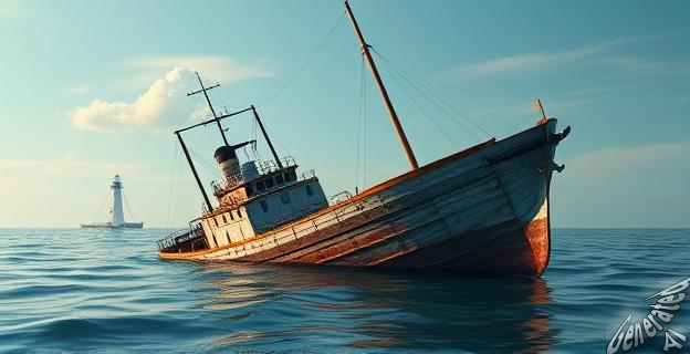 El F.J. King se encontró a 140 metros de profundidad